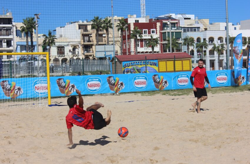  Organizzat l-Ewwel Malta Beach Soccer Festival