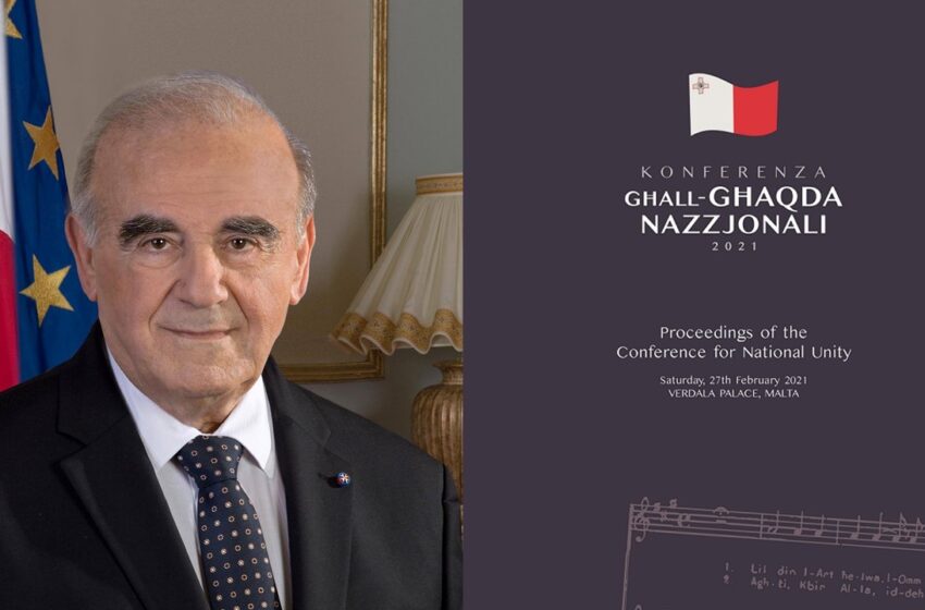  Titnieda Pubblikazzjoni Dwar Il-Konferenza Għall-Għaqda Nazzjonali
