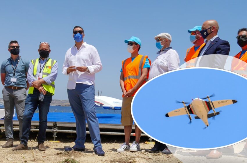  L-Ewwel Titjira Ta’ Drone Li Jagħmel Deliveries
