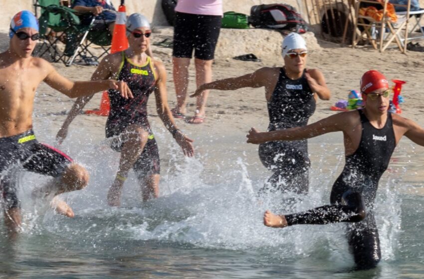  Luca Vella u Sarah Demicoli Rebbieħa Tat-Tielet Tellieqa Tal-Kampjonat Open Water Swimming