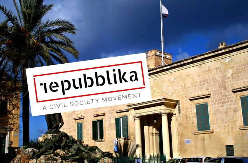  Repubblika Bi Protesta Quddiem Il-Ministeru Tal-Ġustizzja