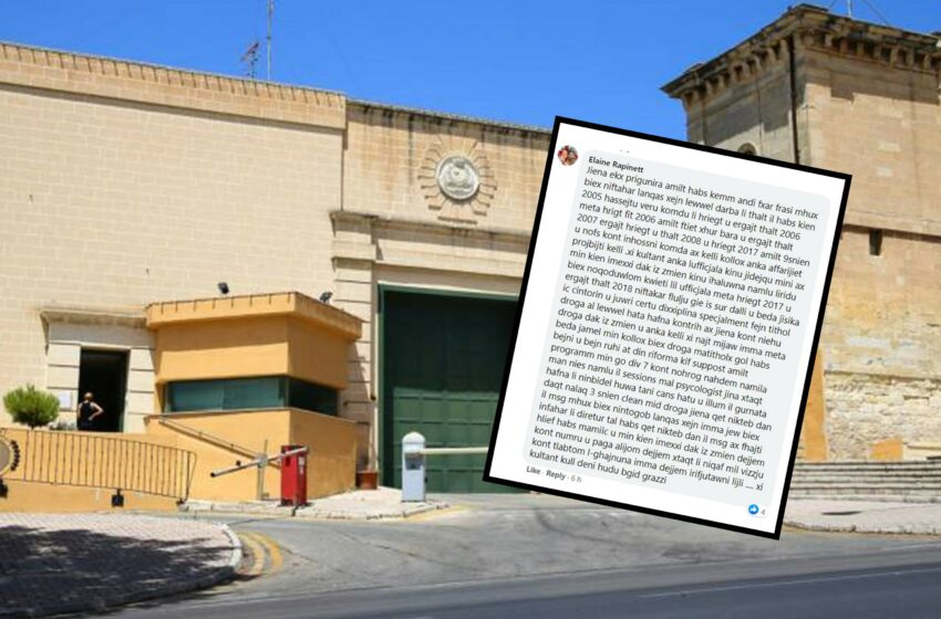  “Fil-Ħabs Kont Nħossni Komda Għax Kellna Kollox Anke Affarijiet Li Kienu Projbiti…” – Eks Priġuniera