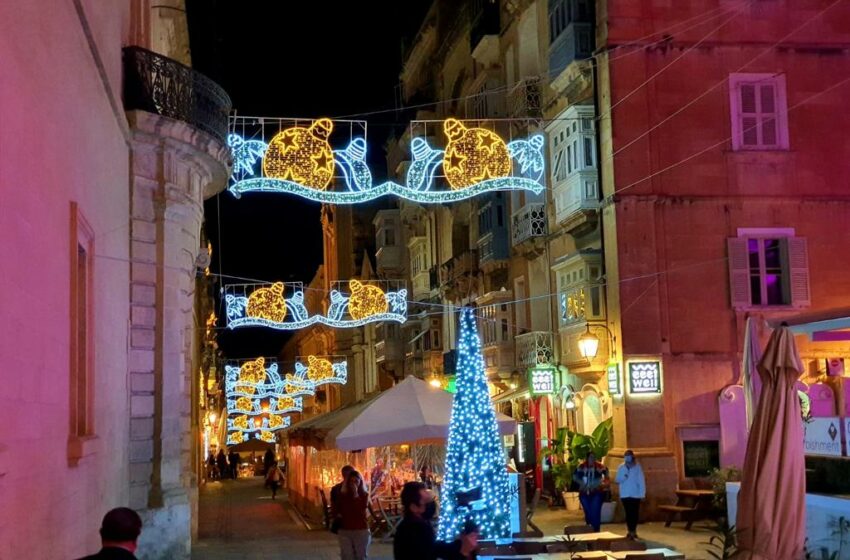  Jibda L-Programm Ta’ Attivitajiet Tal-Milied Fil-Belt Valletta ‘Christmas In The City’
