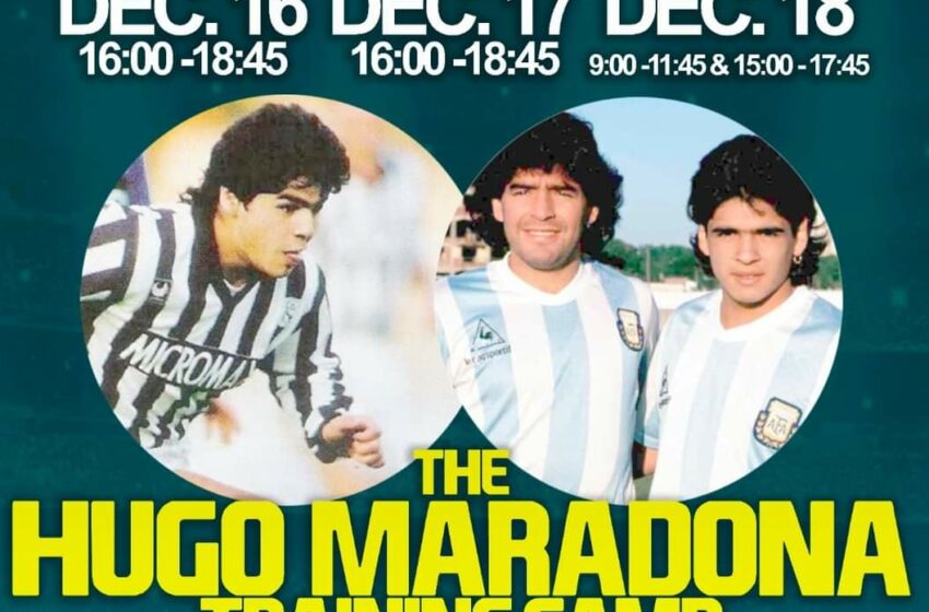  Hugo, Ħu Diego Maradona Jmexxi ‘Training Camp’ Għat-Tfal F’Malta