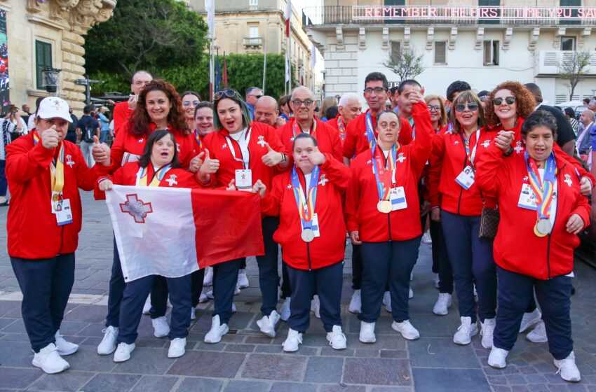  54 Midalja Fl-iSpecial Olympics Intrebħu Minn Persuni B’Diżabilità Li Jattendu S-Servizzi Ta’ Aġenzija Sapport