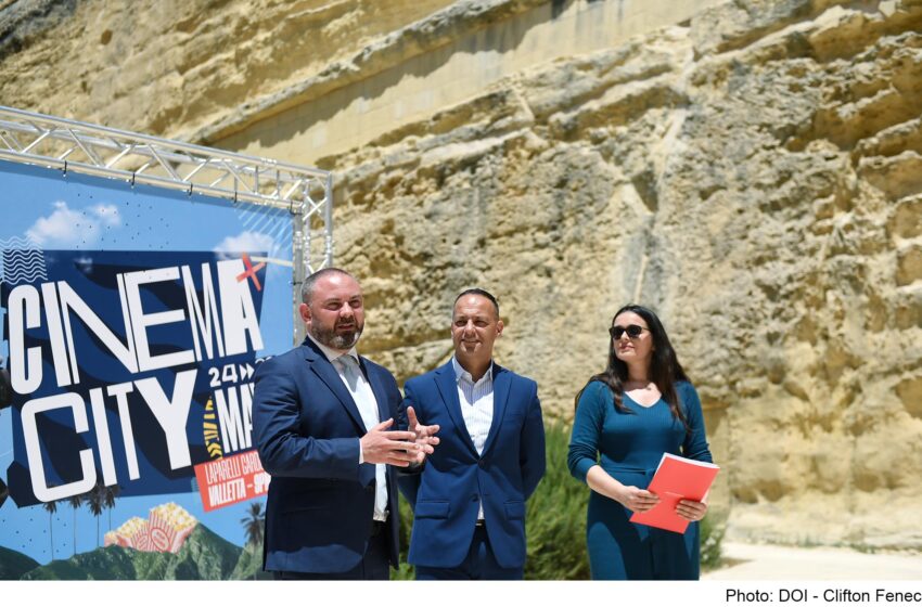  ‘Cinema City’ – Ċinema Fil-Miftuħ Fil-Belt Valletta Mingħajr Ħlas