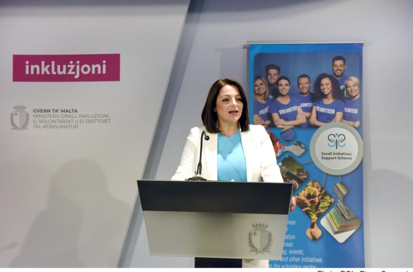  Tnedija Tal-iSmall Initiatives Scheme Għall-Għaqdiet Volontarji B’Allokazzjoni Ta’ €120,000