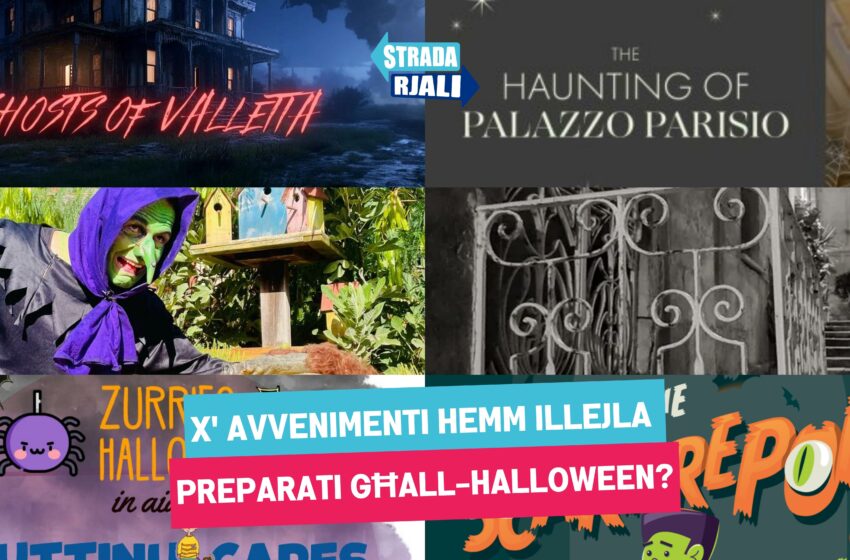  Avvenimenti li ser ikunu qed isiru llum għall-Halloween