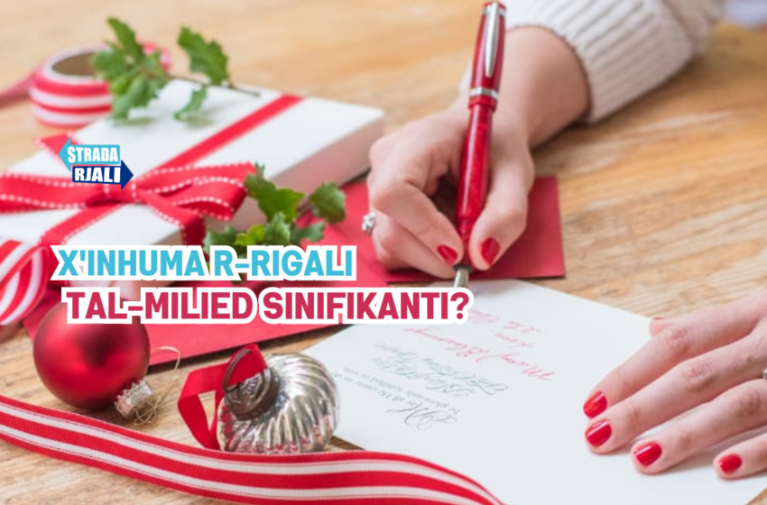  Qatt tajtu rigali tal-Milied sinifikanti?