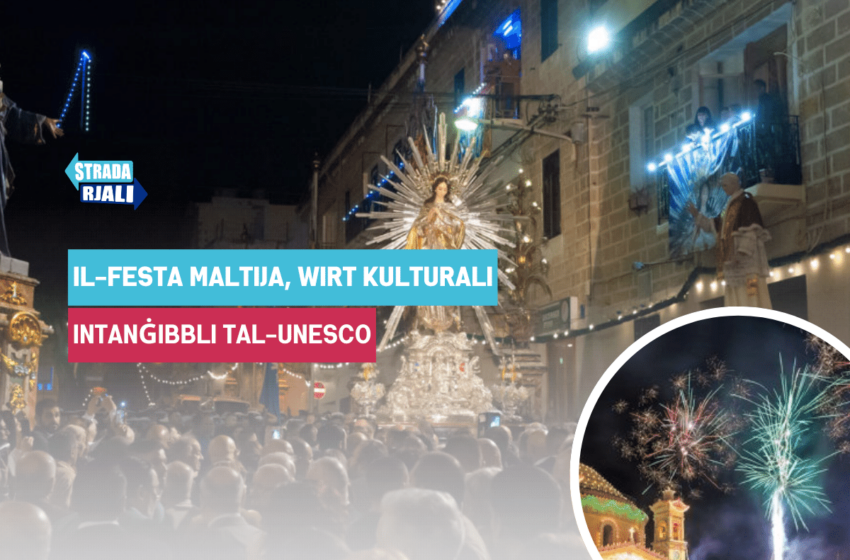  Il-festa Maltija kisbet postha fuq il-lista tal-UNESCO.
