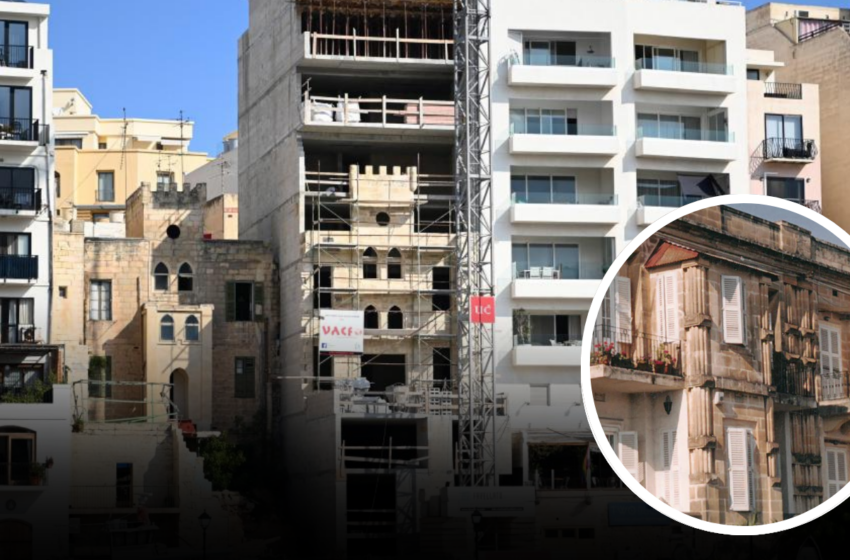  Għidu l-verità, tinkeddu taraw bini antik jaqa’ u minfloku titla’ blokka flats?