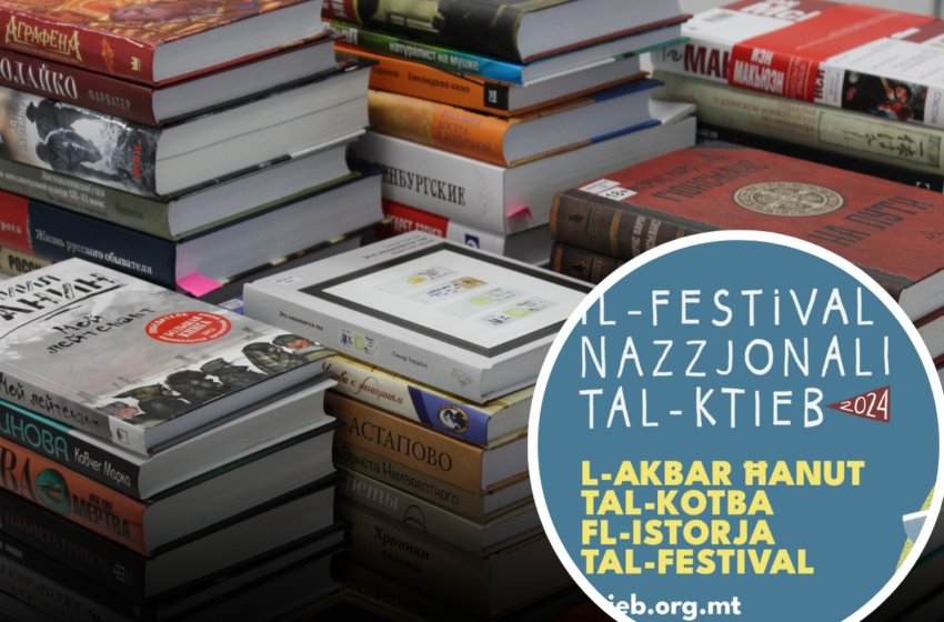  Daqt magħna l-Festival Nazzjonali tal-Ktieb f’Ta’ Qali. Inti se żżuru?